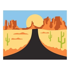 Spellbinders Stencil Set - Classic Road Legends 2.0 / Highway Horizons Desert